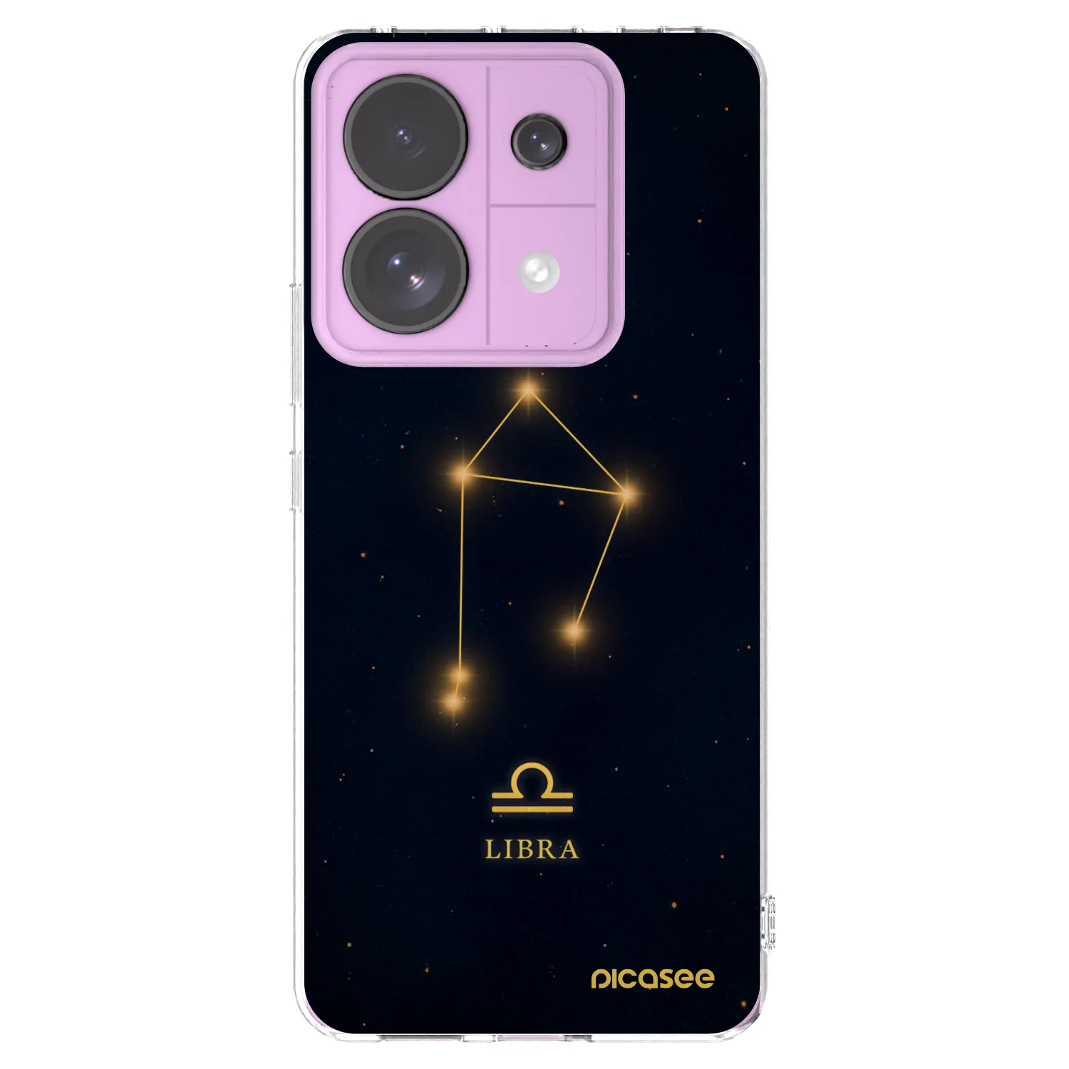Picasee silikonska prozirna maskica za Xiaomi Redmi Note 13 Pro 5G - LIBRA