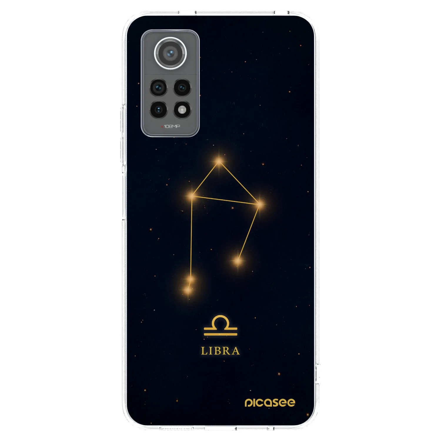 Picasee silikonska prozirna maskica za Xiaomi Redmi Note 12 Pro 4G - LIBRA