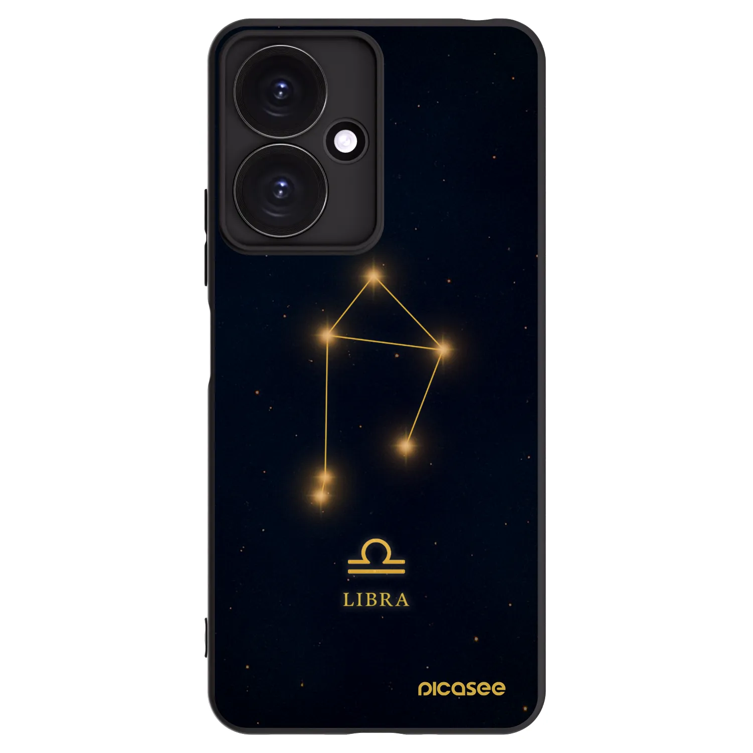 Picasee crna silikonska maskica za Xiaomi Redmi 13C 5G - LIBRA
