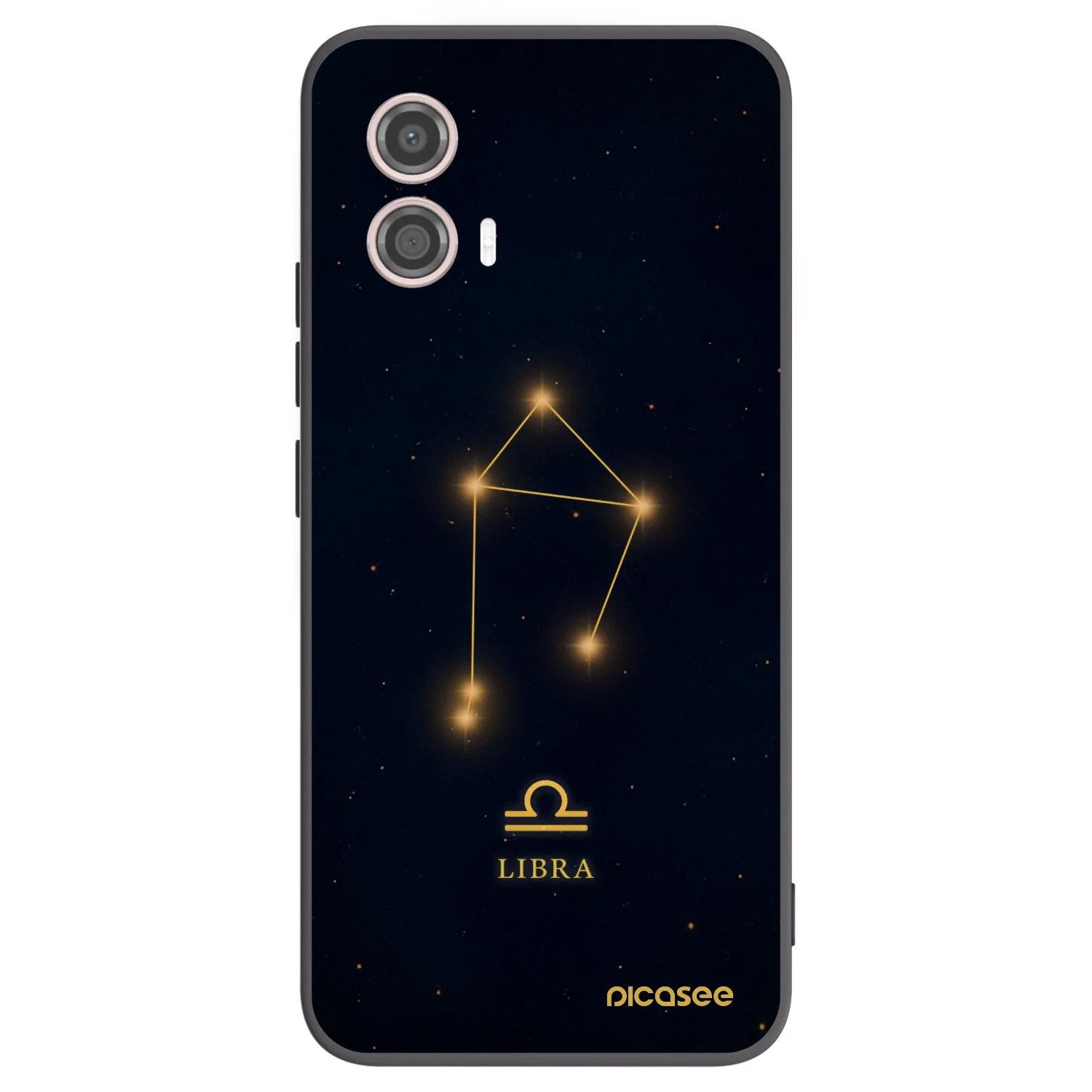 Picasee crna silikonska maskica za Motorola Moto G53 5G - LIBRA