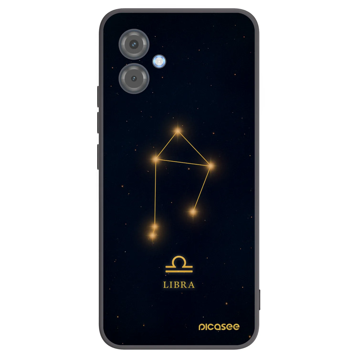 Picasee crna silikonska maskica za Motorola Moto G14 - LIBRA