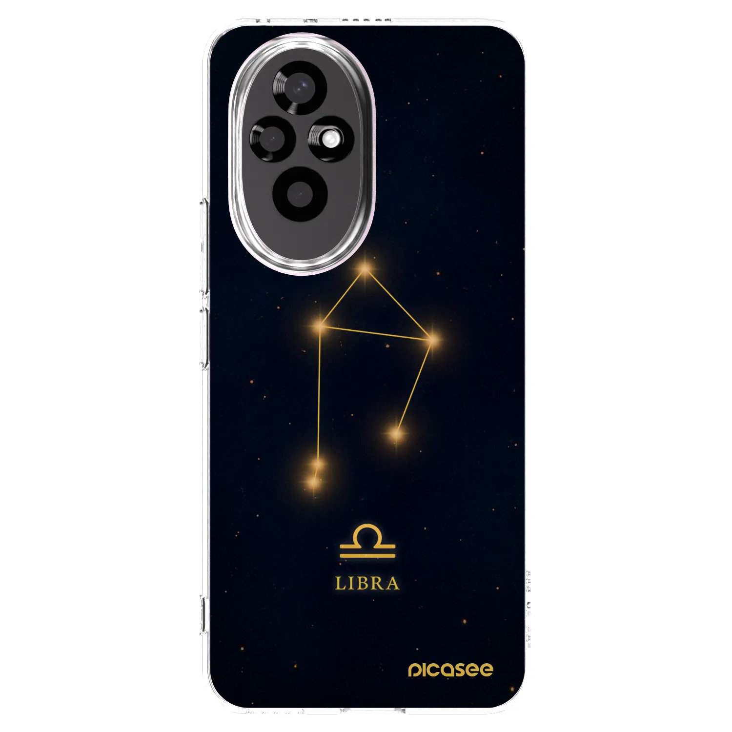 Picasee silikonska prozirna maskica za Honor 200 5G - LIBRA