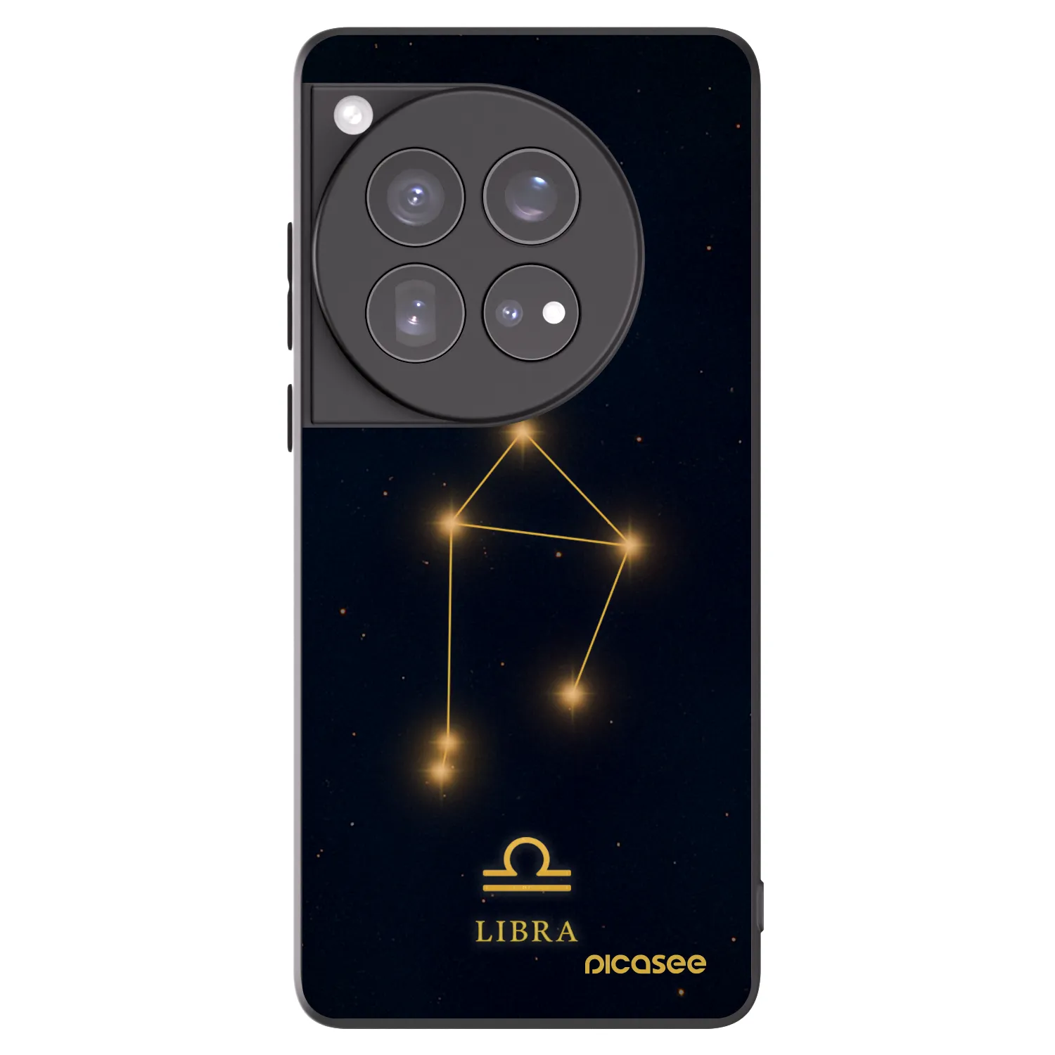 Picasee crna silikonska maskica za OnePlus 12 5G - LIBRA