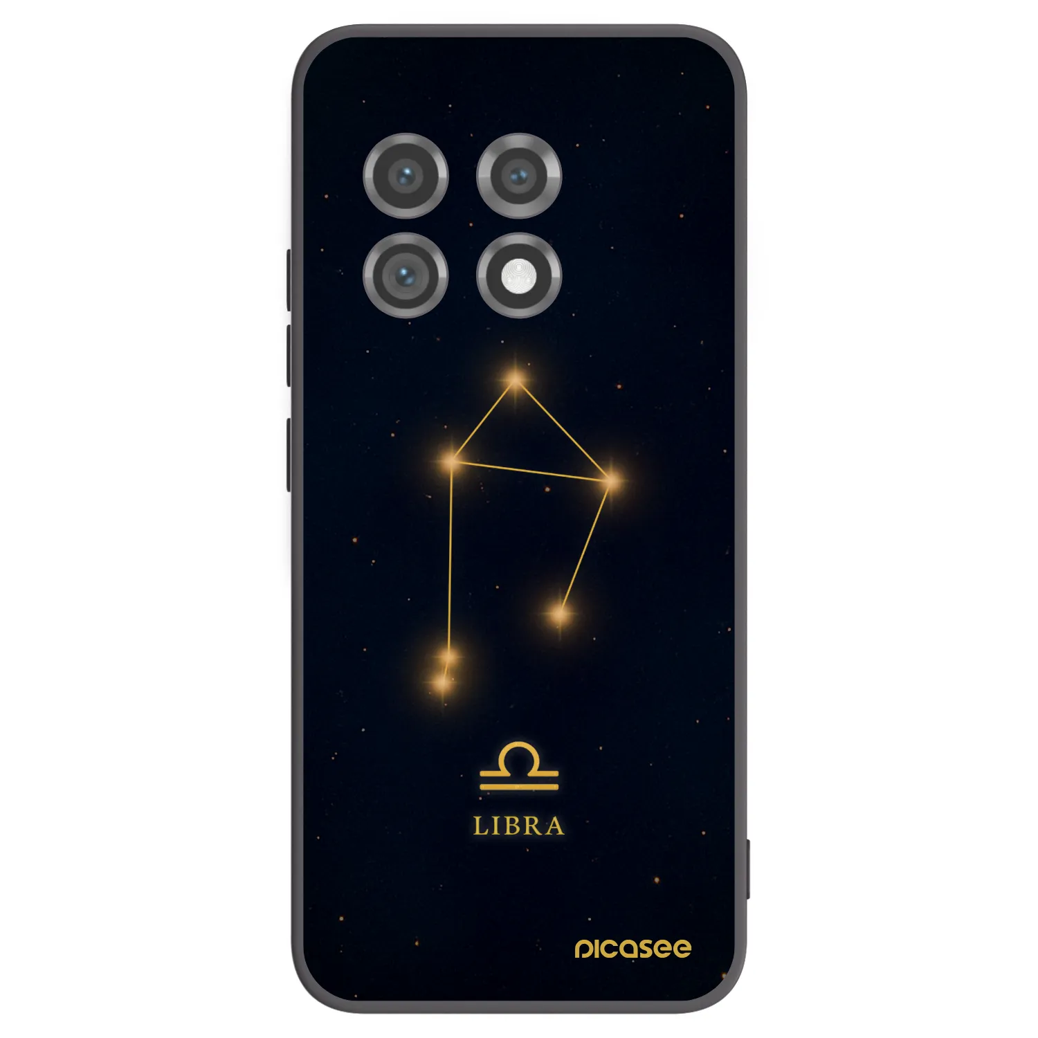 Picasee crna silikonska maskica za OnePlus 11 5G - LIBRA