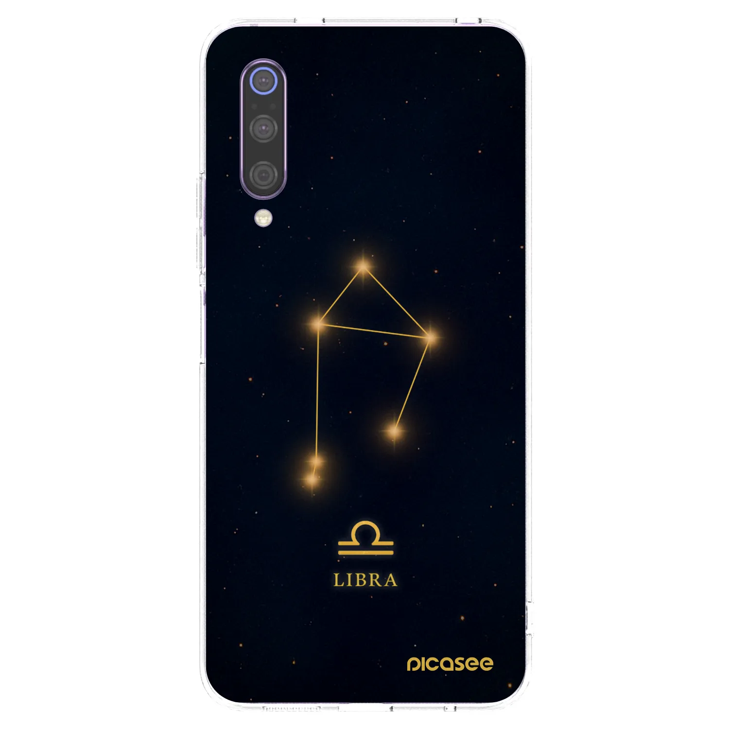 Picasee silikonska prozirna maskica za Xiaomi Mi 9 - LIBRA