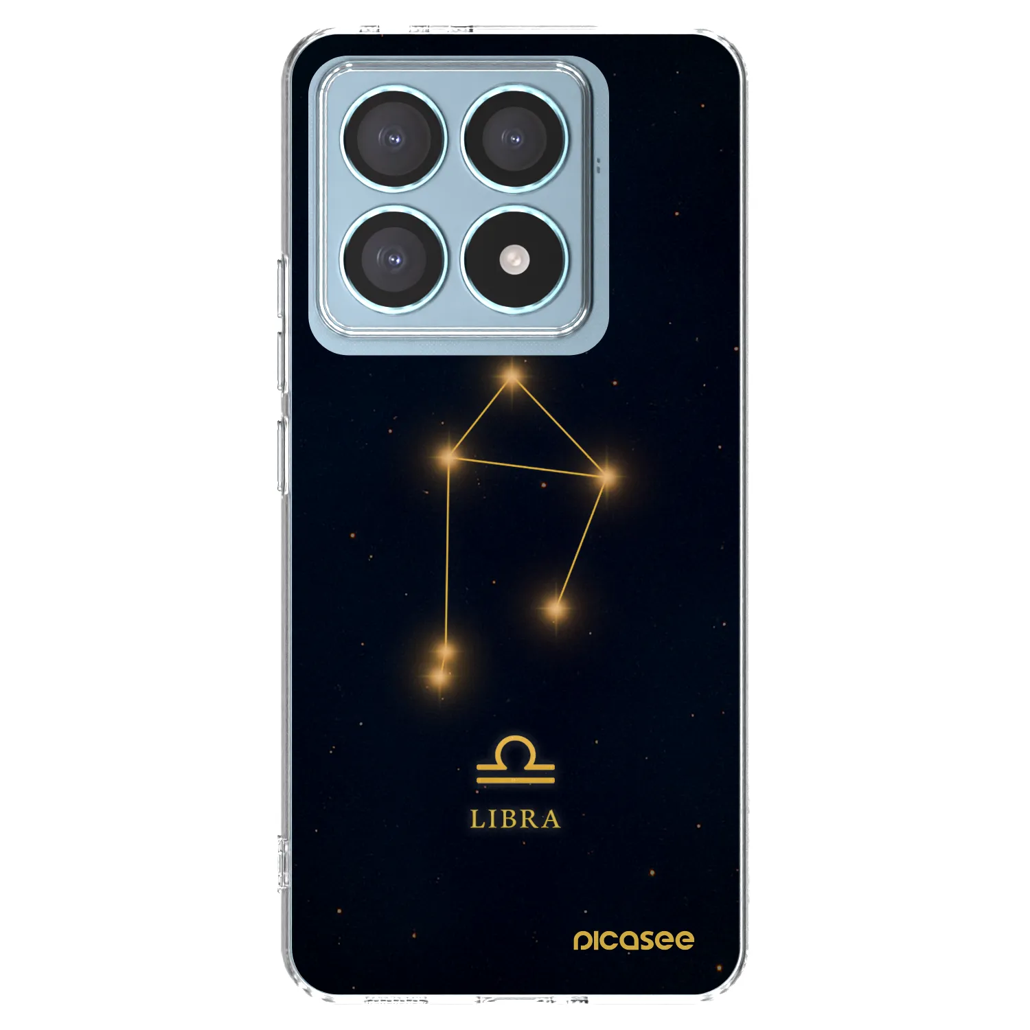 Picasee silikonska prozirna maskica za Xiaomi 14T Pro - LIBRA