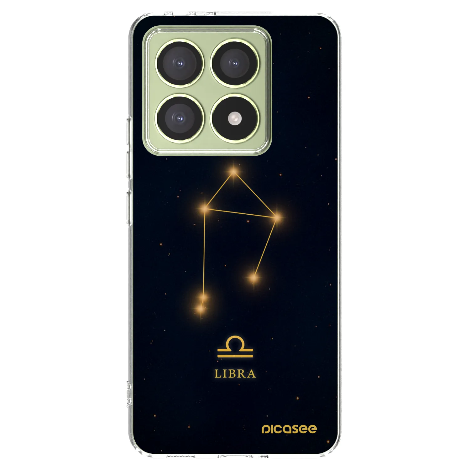 Picasee silikonska prozirna maskica za Xiaomi 14T - LIBRA