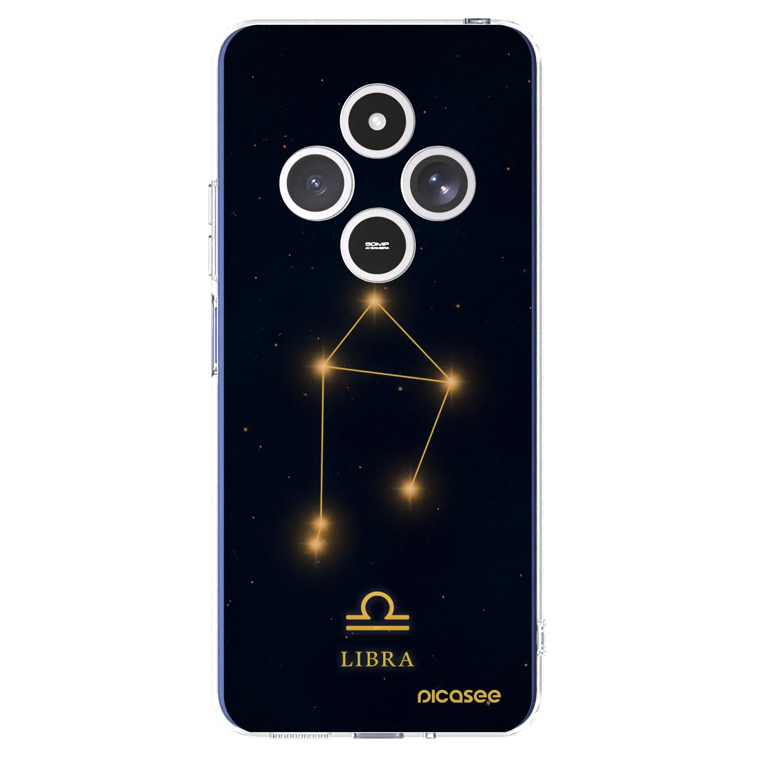 Picasee silikonska prozirna maskica za Xiaomi Redmi 14C - LIBRA