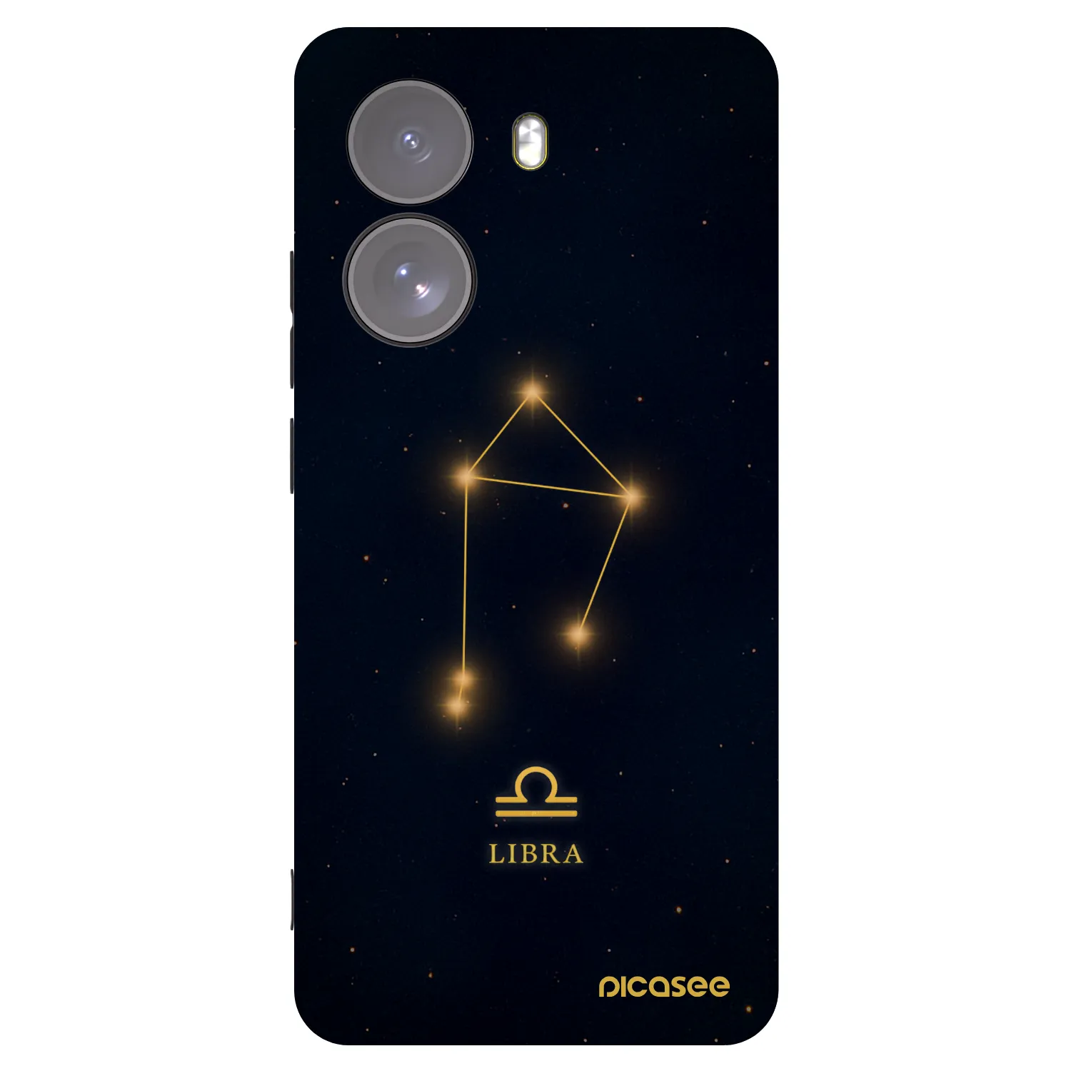 Picasee crna silikonska maskica za Xiaomi Poco X7 - LIBRA