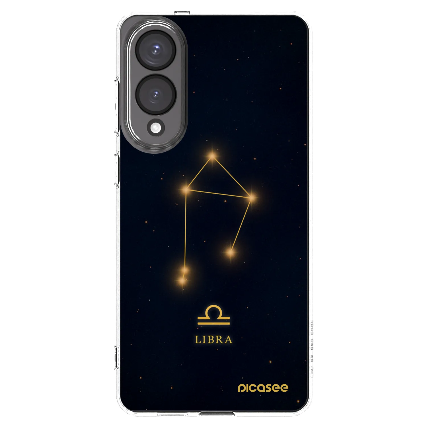 Picasee silikonska prozirna maskica za Samsung Galaxy S25 Edge 5G - LIBRA