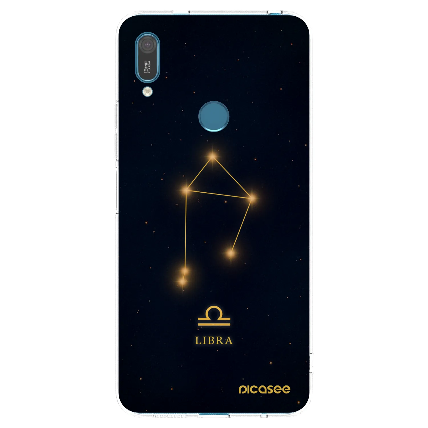 Picasee silikonska prozirna maskica za Huawei Y7 2019 - LIBRA