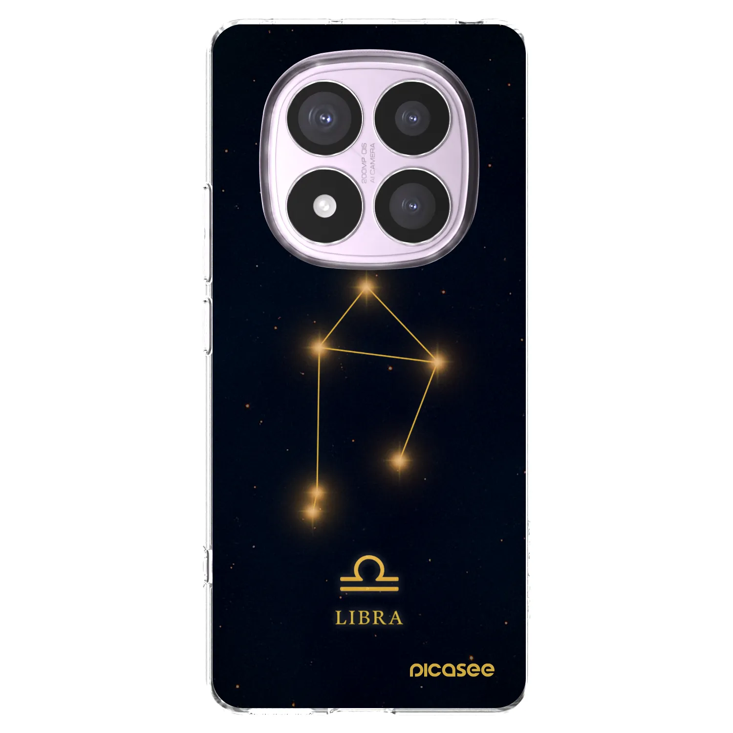 Picasee silikonska prozirna maskica za Xiaomi Redmi Note 14 Pro 4G - LIBRA