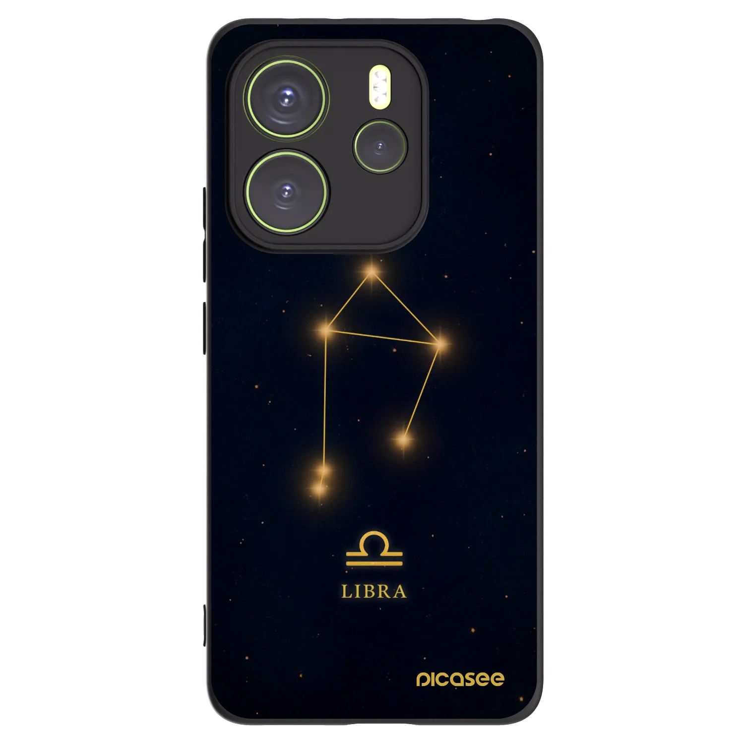 Picasee crna silikonska maskica za Xiaomi Redmi Note 14 4G - LIBRA