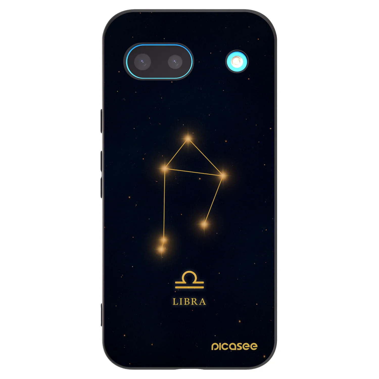 Picasee crna silikonska maskica za Google Pixel 8a - LIBRA