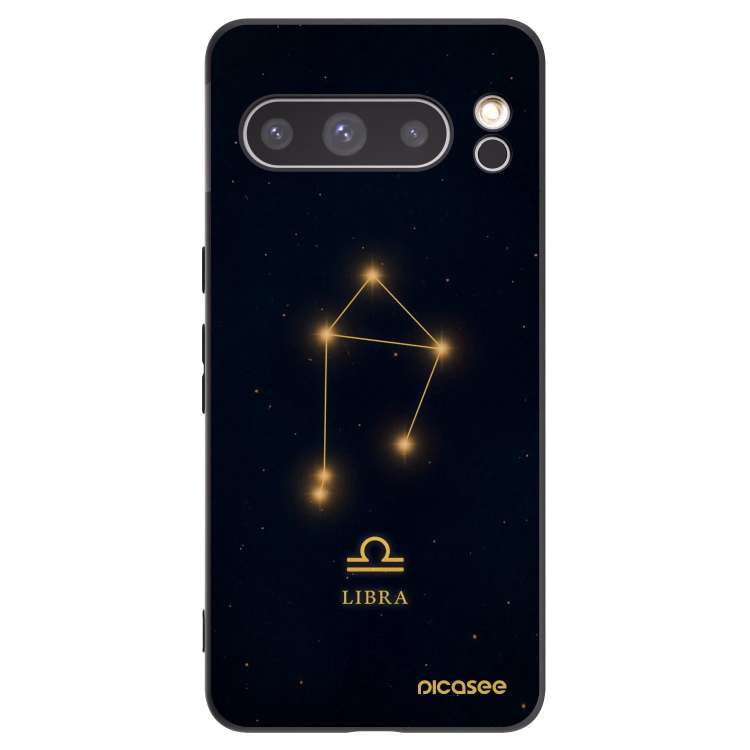 Picasee crna silikonska maskica za Google Pixel 8 Pro - LIBRA