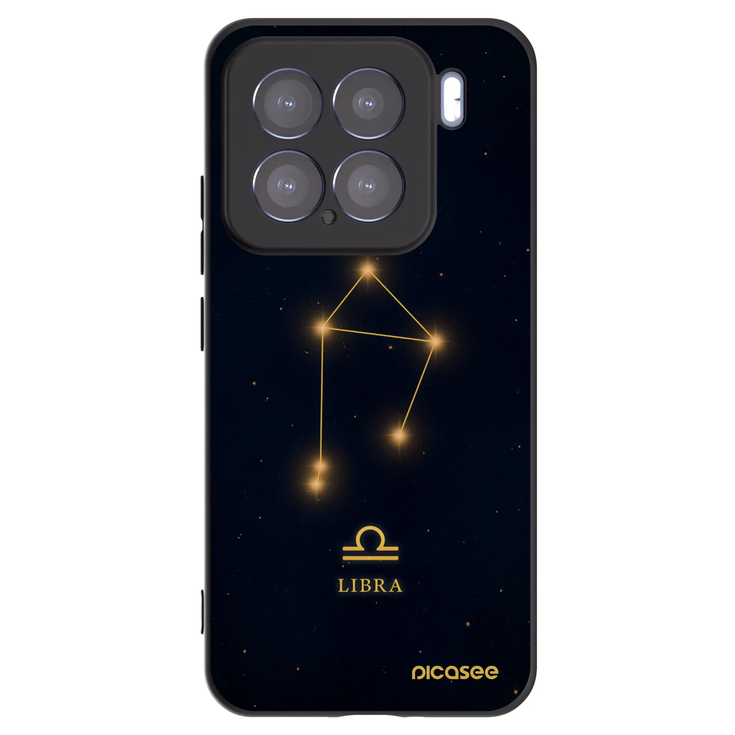 Picasee crna silikonska maskica za Xiaomi 15 - LIBRA