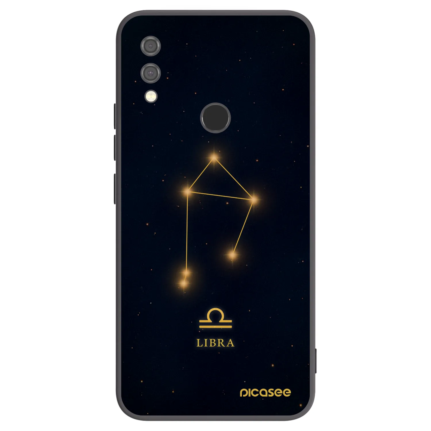 Picasee crna silikonska maskica za Xiaomi Redmi Note 7 - LIBRA