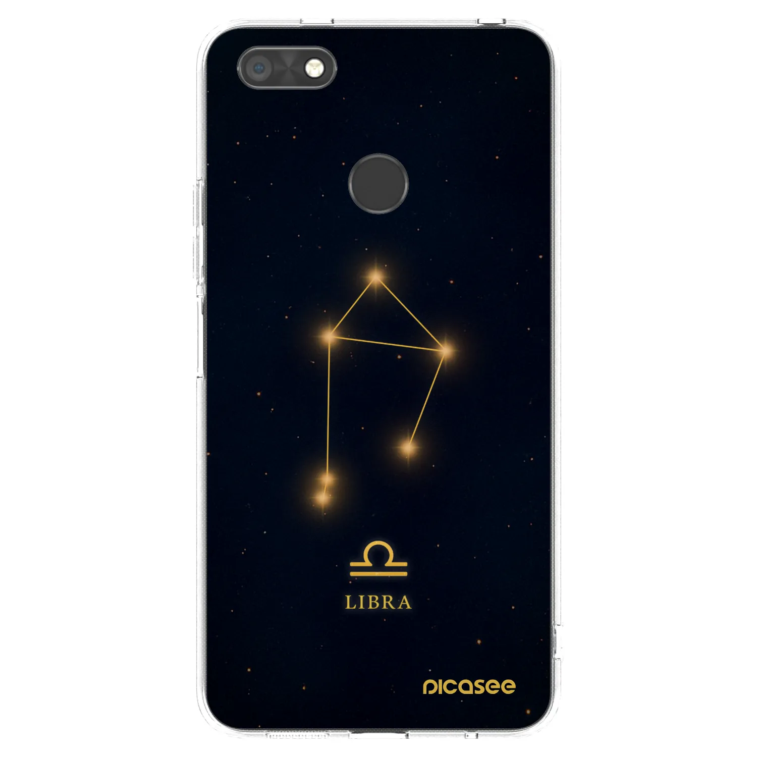 Picasee silikonska prozirna maskica za Huawei P9 Lite Mini - LIBRA