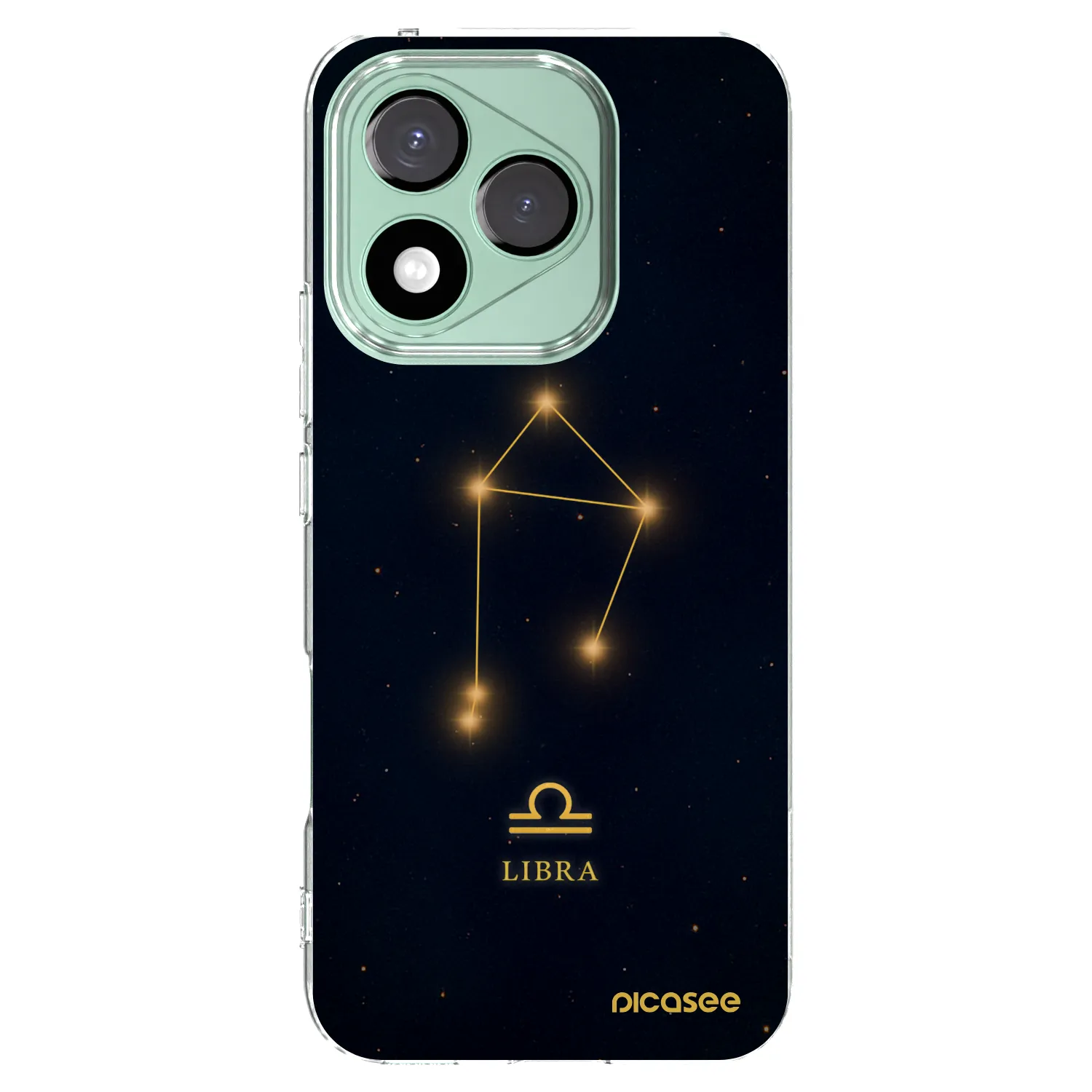 Picasee silikonska prozirna maskica za Honor 400 Lite 5G - LIBRA