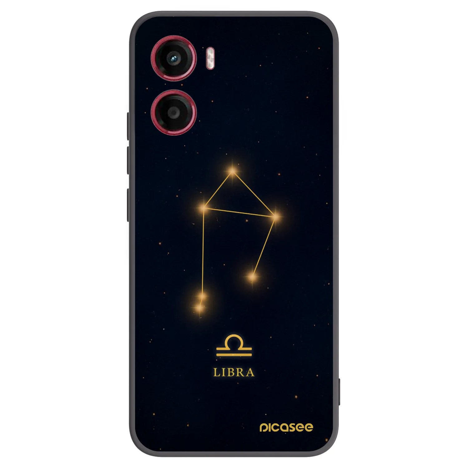 Picasee crna silikonska maskica za Motorola Moto G05 - LIBRA