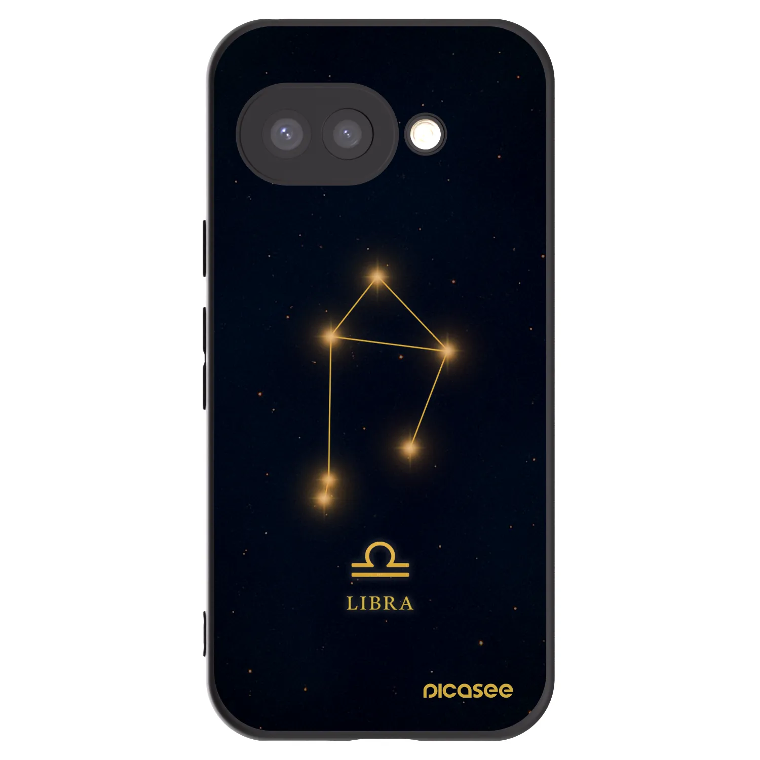 Picasee crna silikonska maskica za Google Pixel 9a - LIBRA