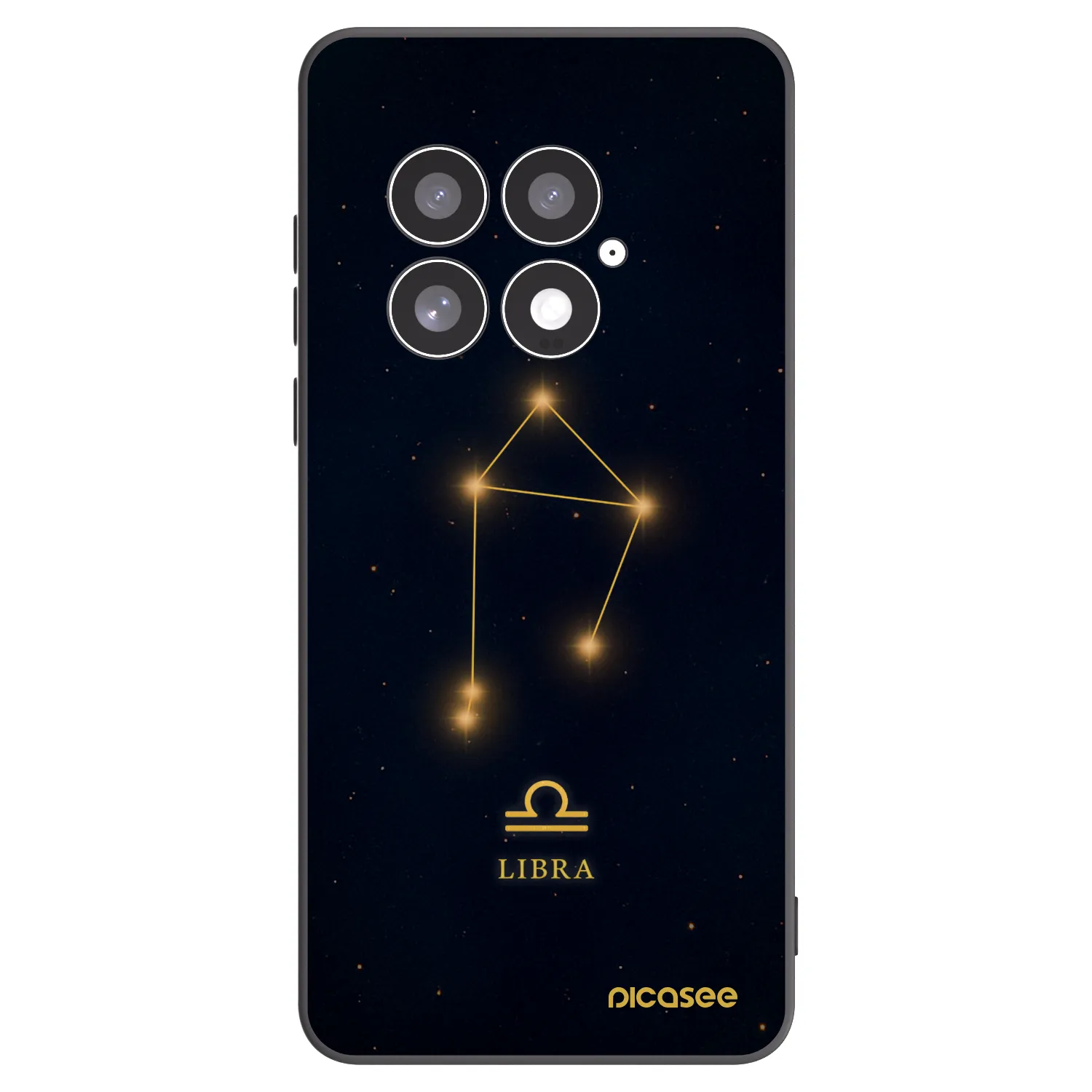 Picasee crna silikonska maskica za OnePlus 13 5G - LIBRA