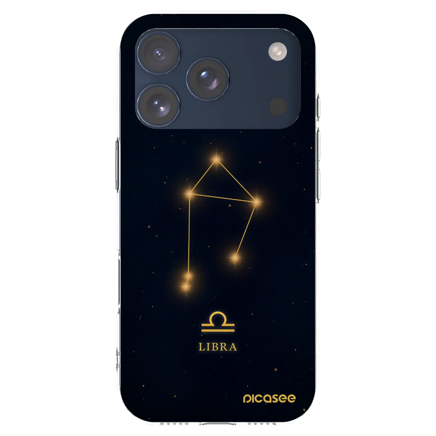 Picasee silikonska prozirna maskica za Apple iPhone 17 Pro - LIBRA