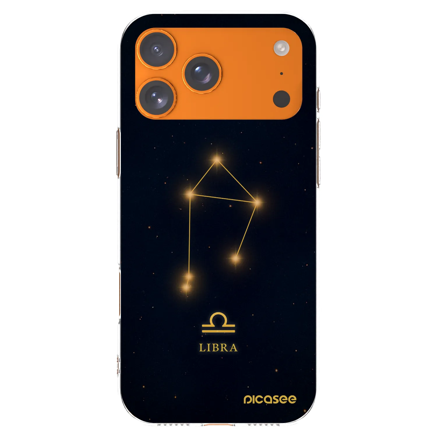 Picasee silikonska prozirna maskica za Apple iPhone 17 Pro Max - LIBRA