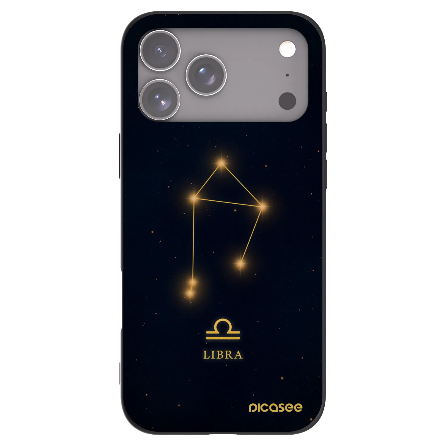 Picasee crna silikonska maskica za Apple iPhone 17 Pro Max - LIBRA