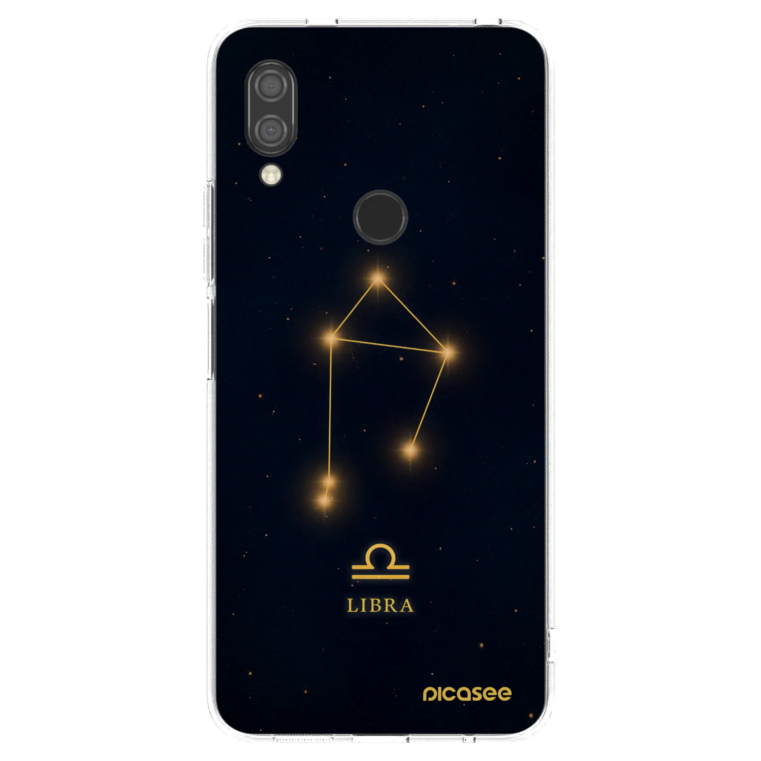 Picasee silikonska prozirna maskica za Xiaomi Redmi 7 - LIBRA