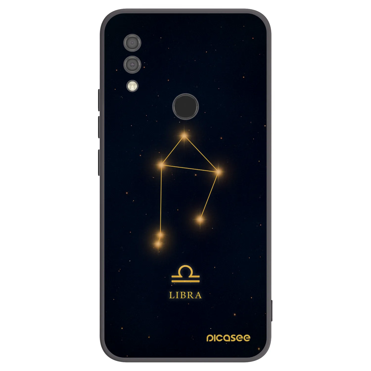 Picasee crna silikonska maskica za Xiaomi Redmi 7 - LIBRA