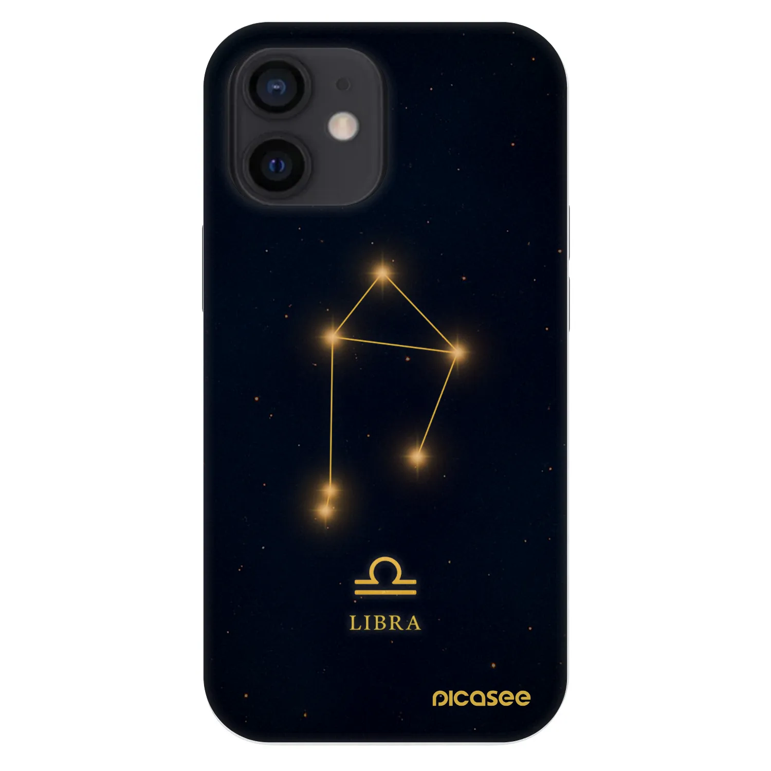 Picasee Fashion Case za Apple iPhone 12 mini - LIBRA