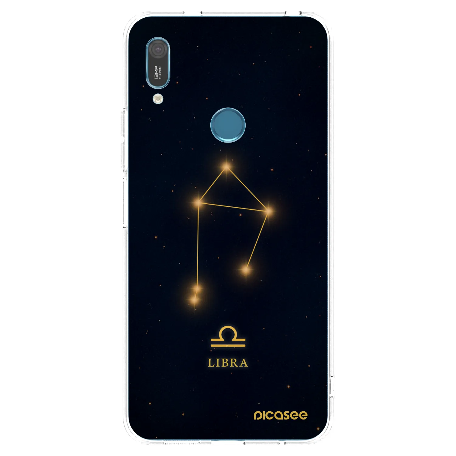Picasee silikonska prozirna maskica za Huawei Y6 2019 - LIBRA