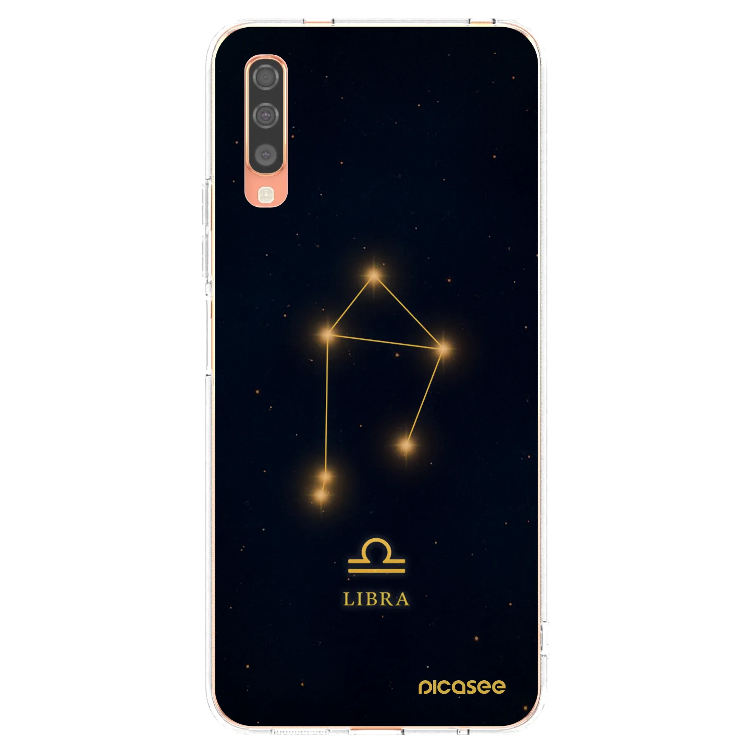 Picasee silikonska prozirna maskica za Samsung Galaxy A70 A705F - LIBRA
