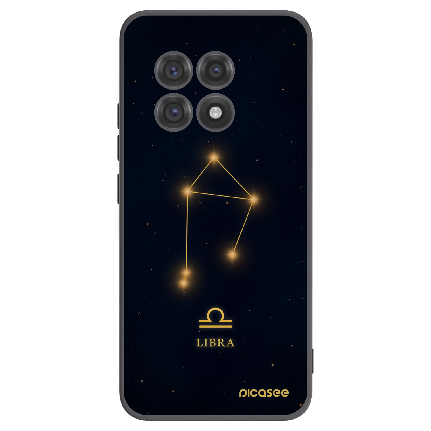 Picasee crna silikonska maskica za OnePlus 13R 5G - LIBRA