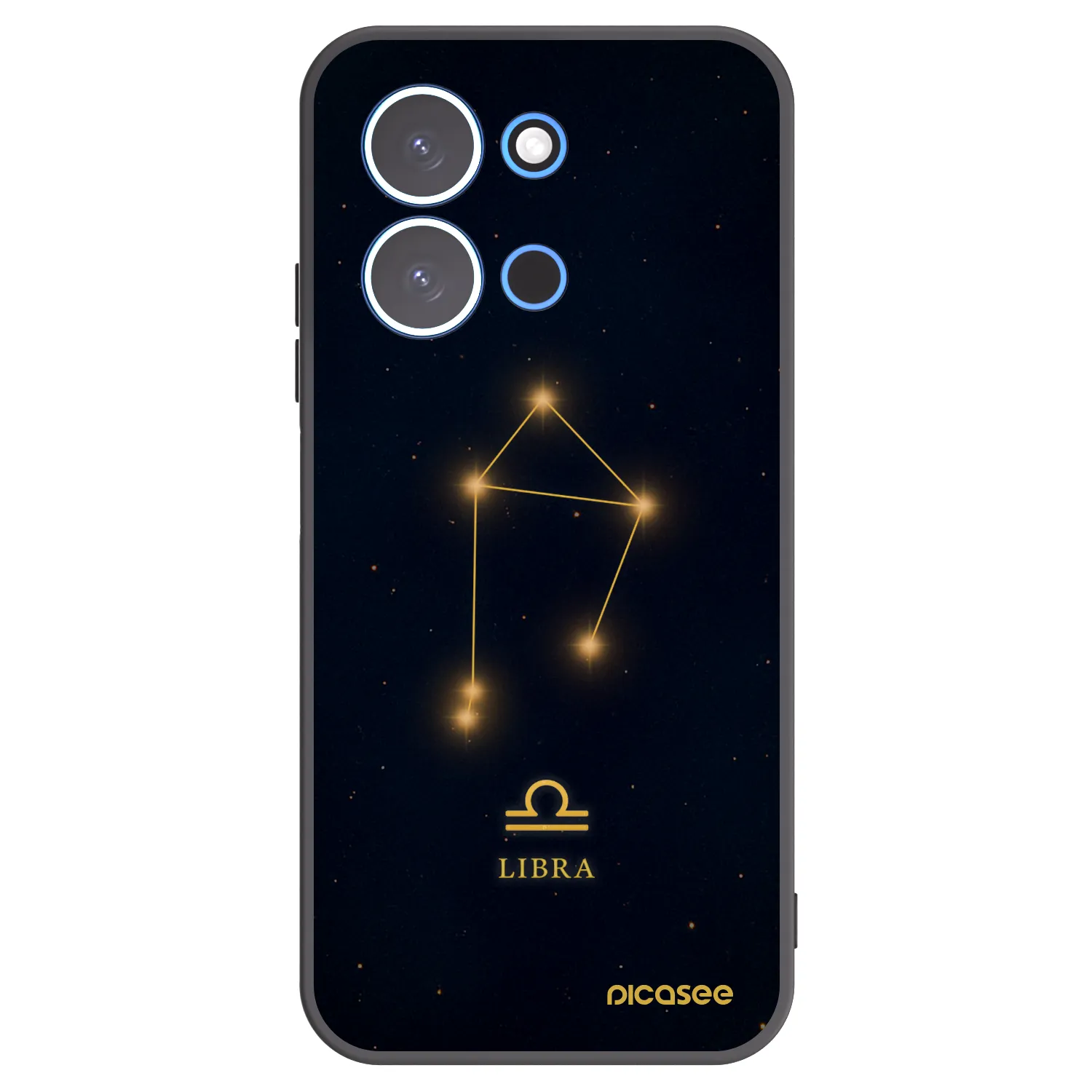 Picasee crna silikonska maskica za Xiaomi Redmi 15C 4G - LIBRA