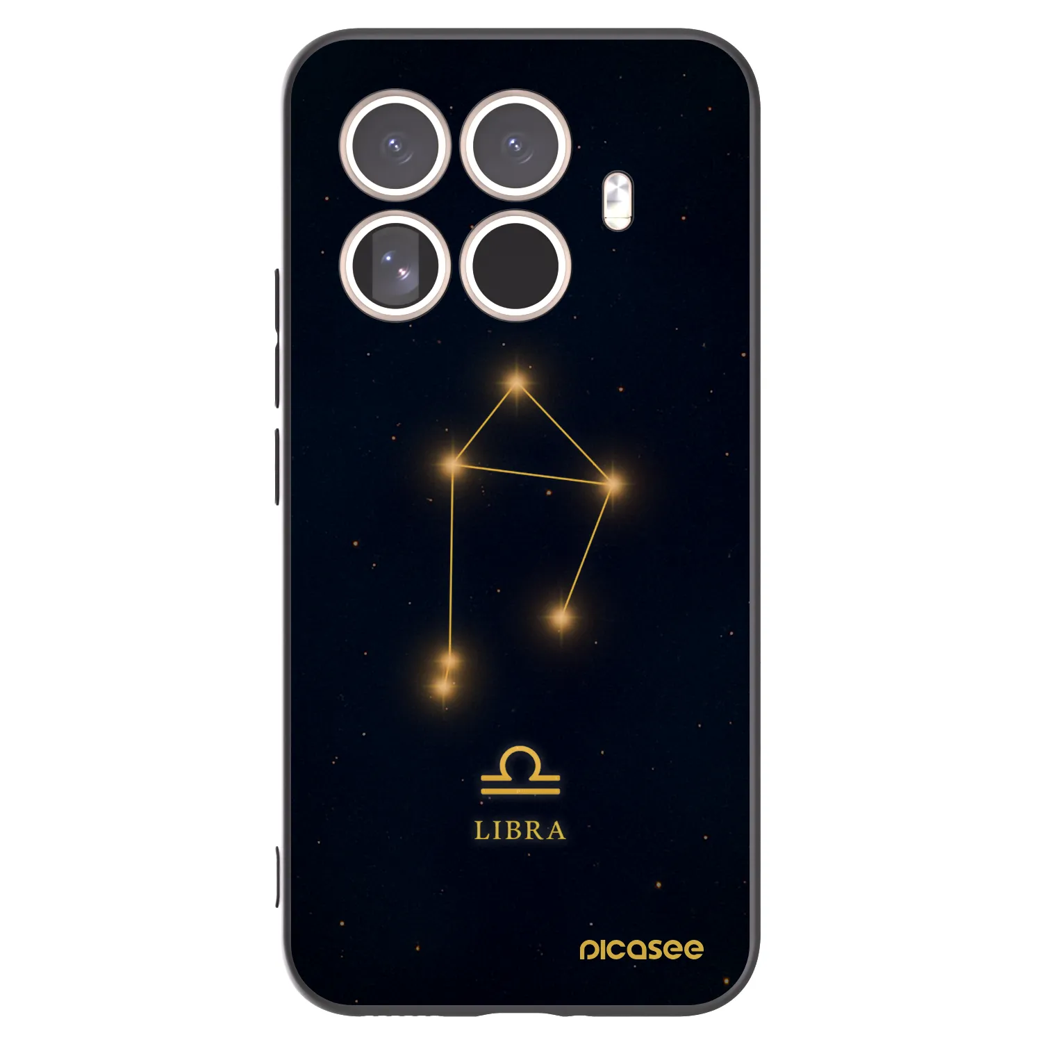 Picasee crna silikonska maskica za Xiaomi 15T Pro - LIBRA
