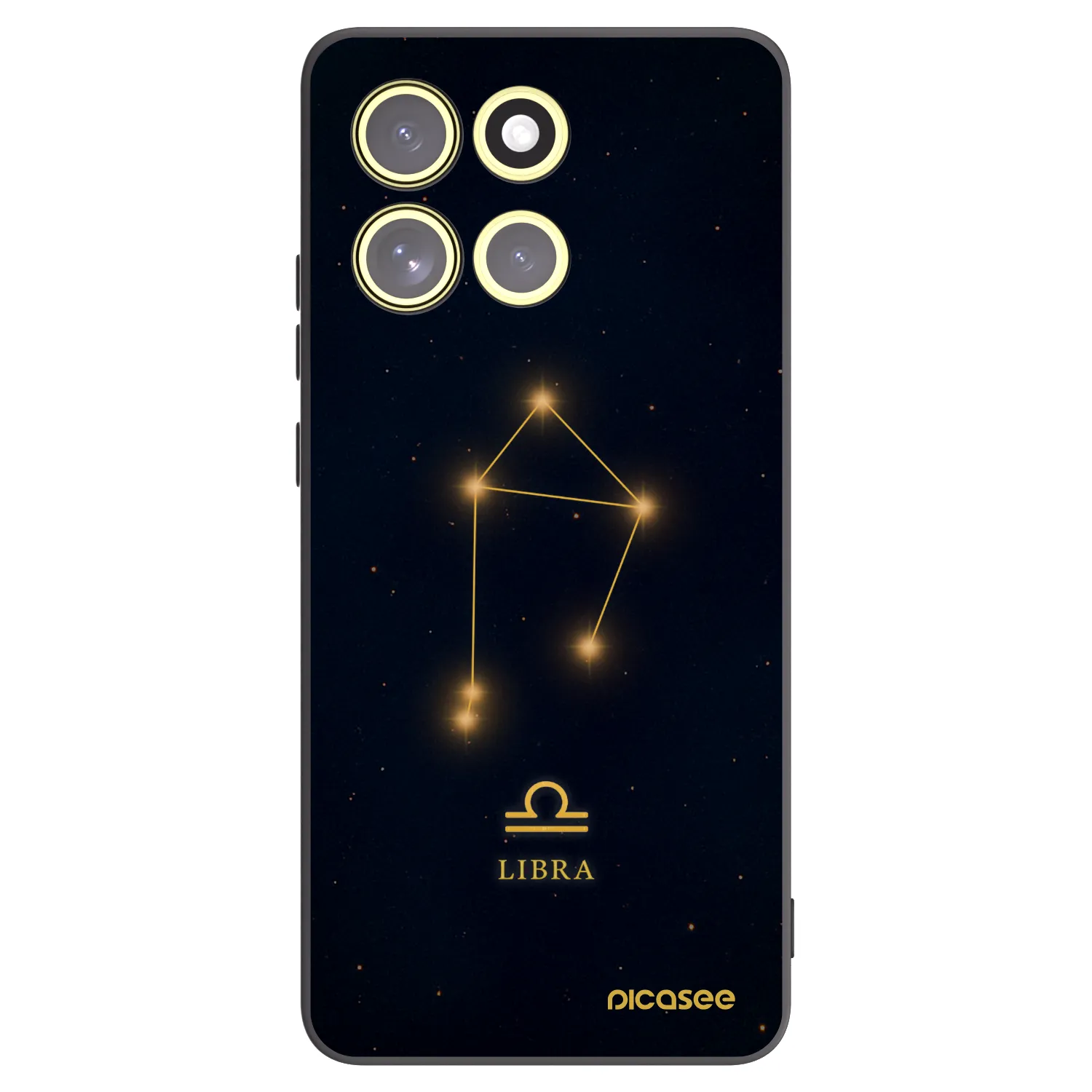 Picasee crna silikonska maskica za Motorola Moto G86 Power 5G - LIBRA