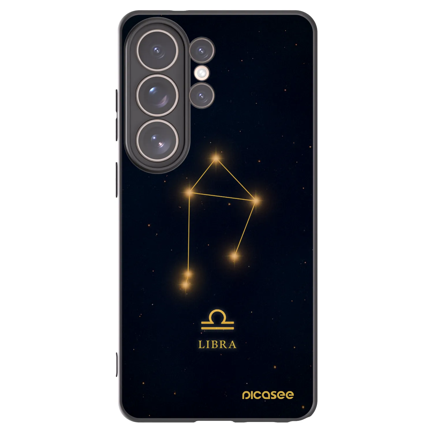 Picasee crna silikonska maskica za Samsung Galaxy S26 Ultra - LIBRA