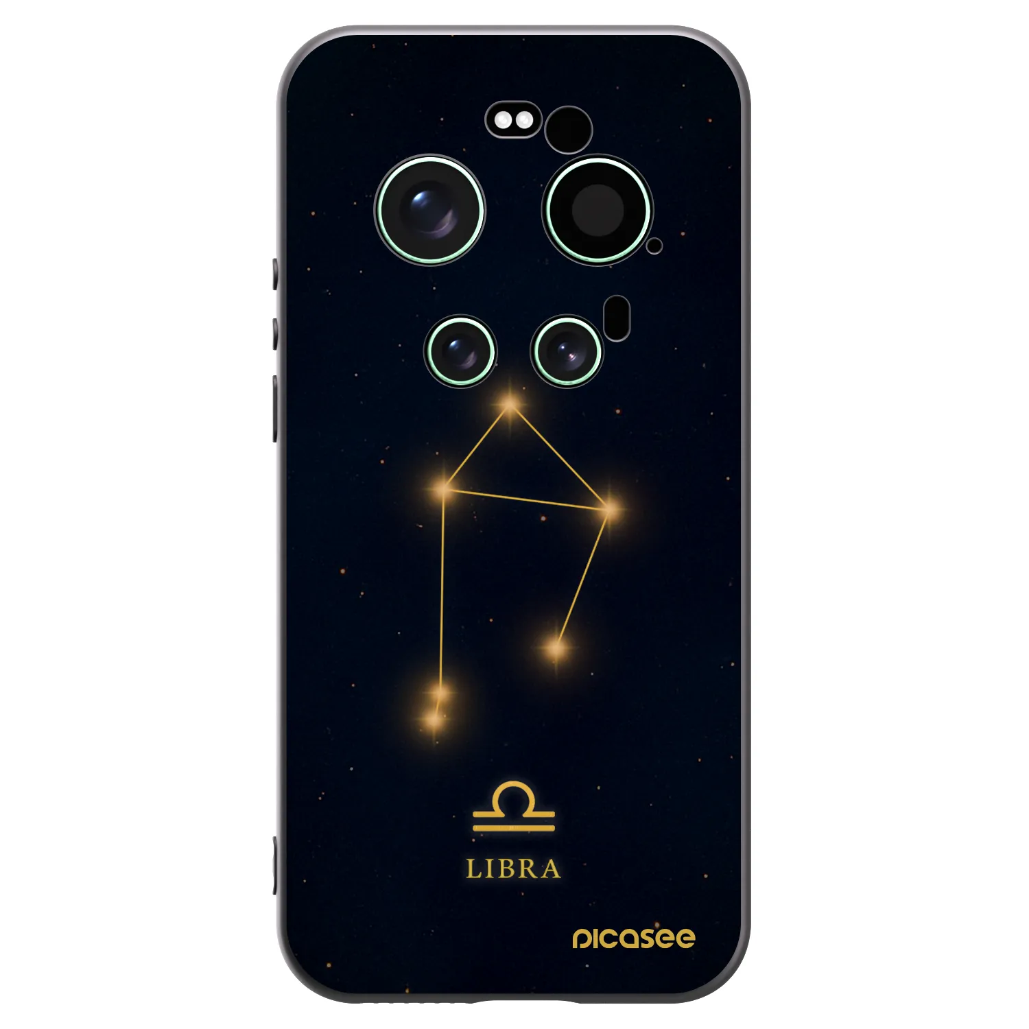 Picasee crna silikonska maskica za Xiaomi 17 Ultra - LIBRA