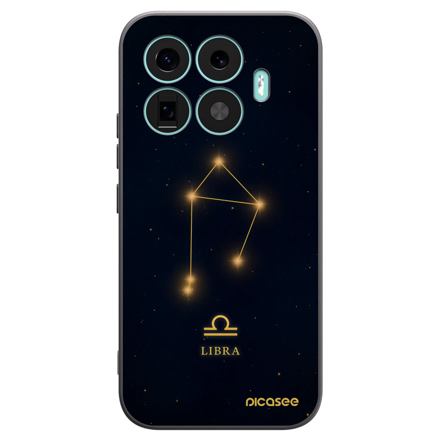 Picasee crna silikonska maskica za Xiaomi 17T - LIBRA