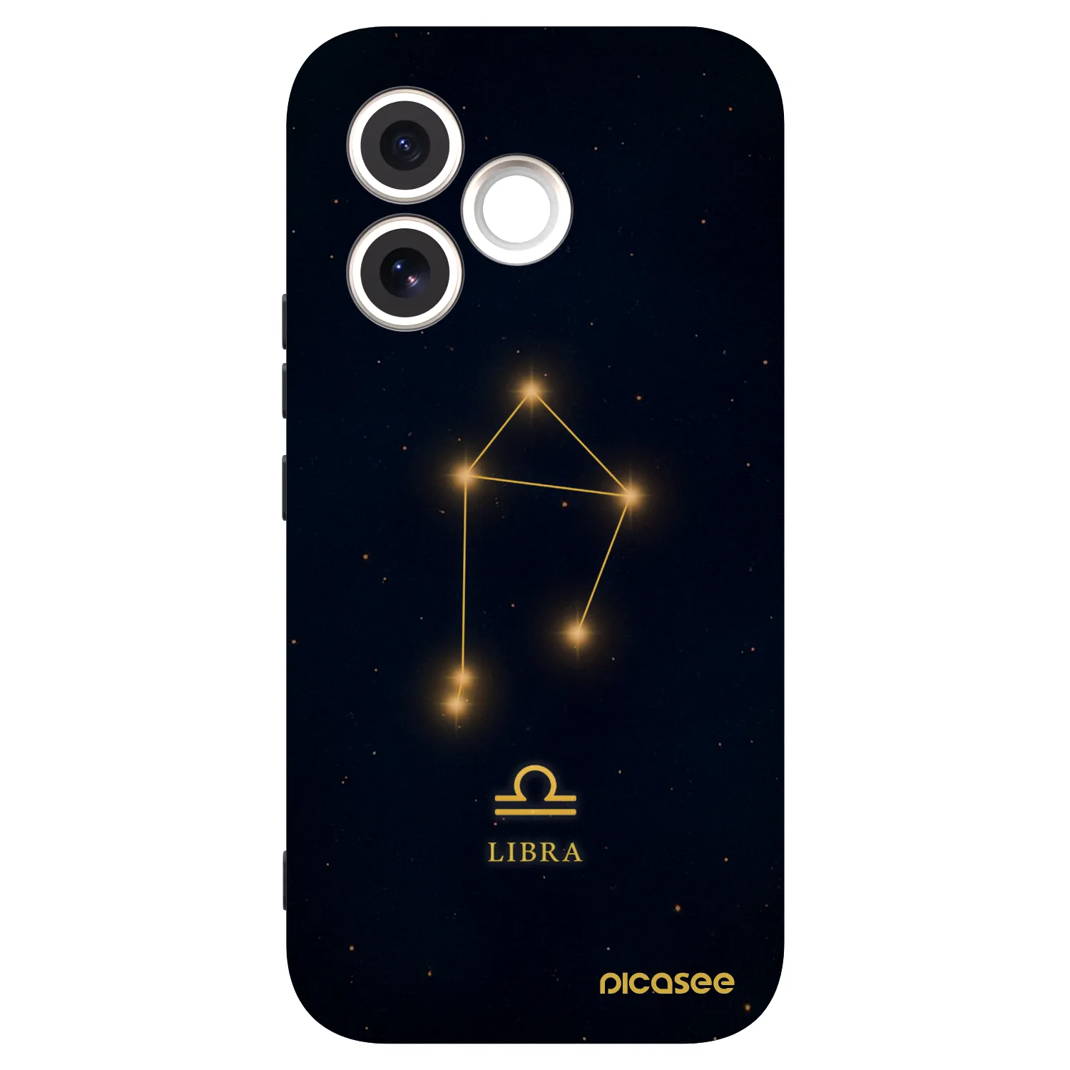 Picasee crna silikonska maskica za Honor 600 Lite - LIBRA