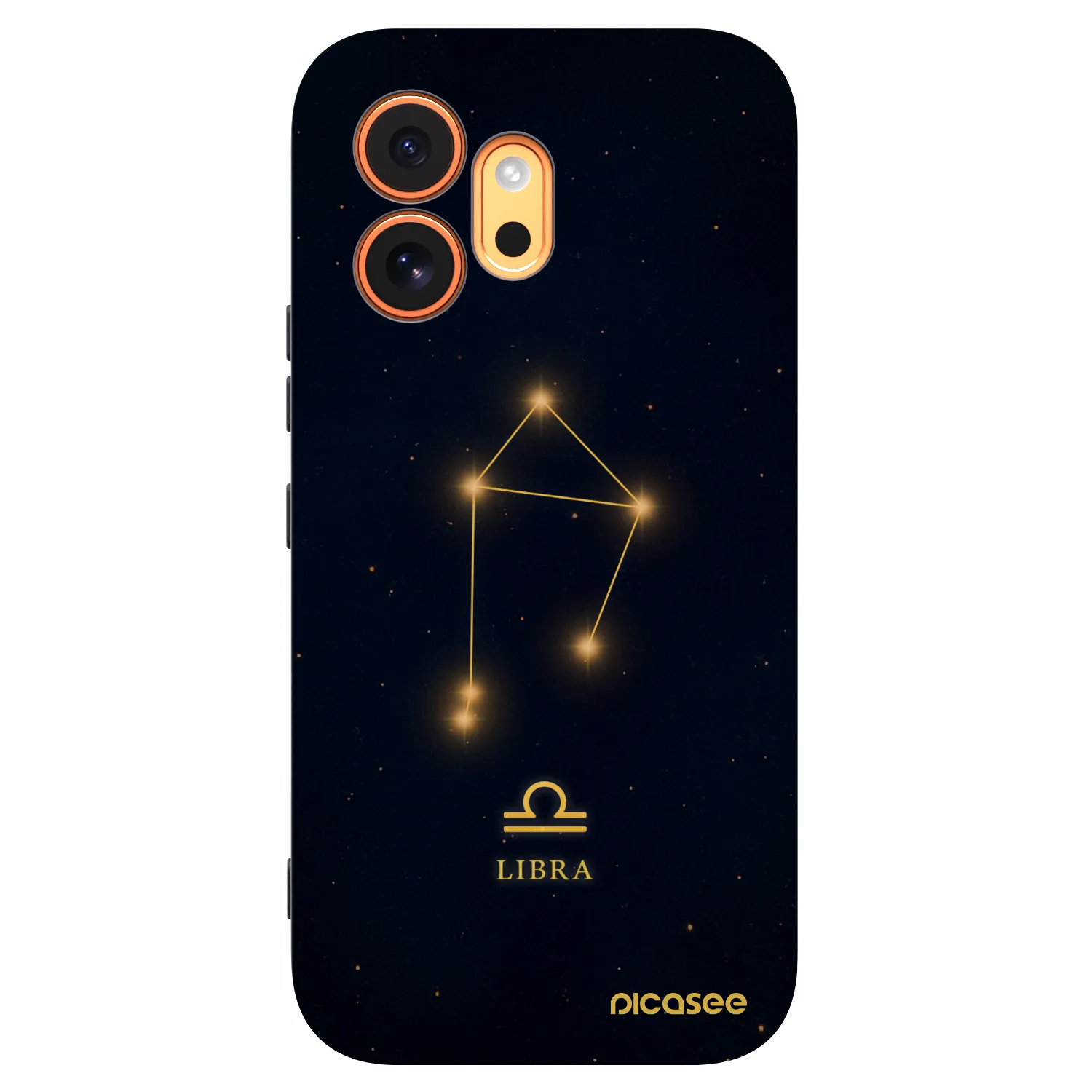 Picasee crna silikonska maskica za Honor 600 - LIBRA