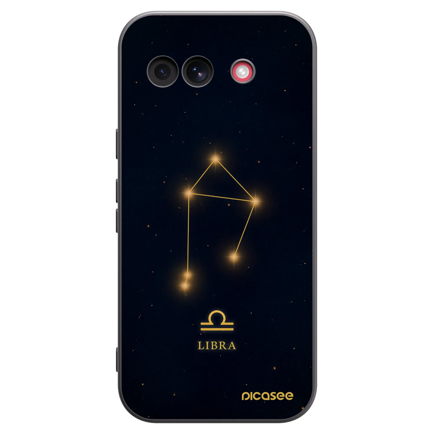 Picasee crna silikonska maskica za Google Pixel 10a - LIBRA