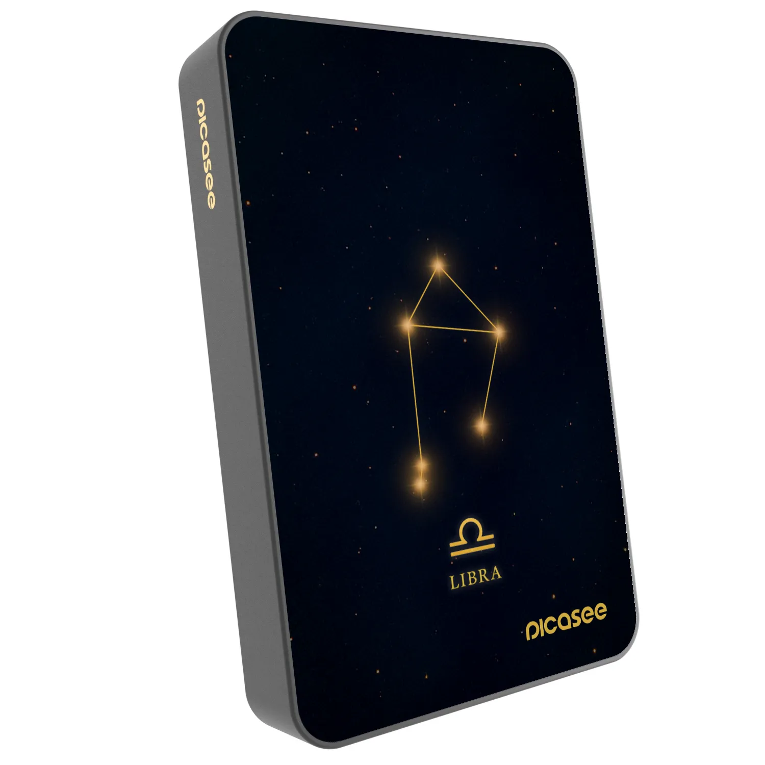 Picasee Prijenosni punjač s MagSafe 10 000 mAh Sivo - LIBRA