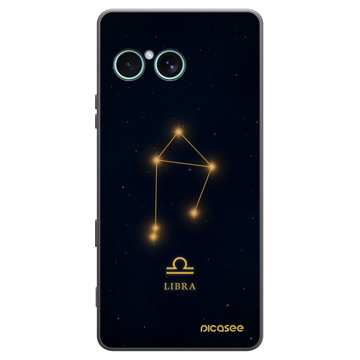 Picasee crna silikonska maskica za Sony Xperia 10 VII - LIBRA