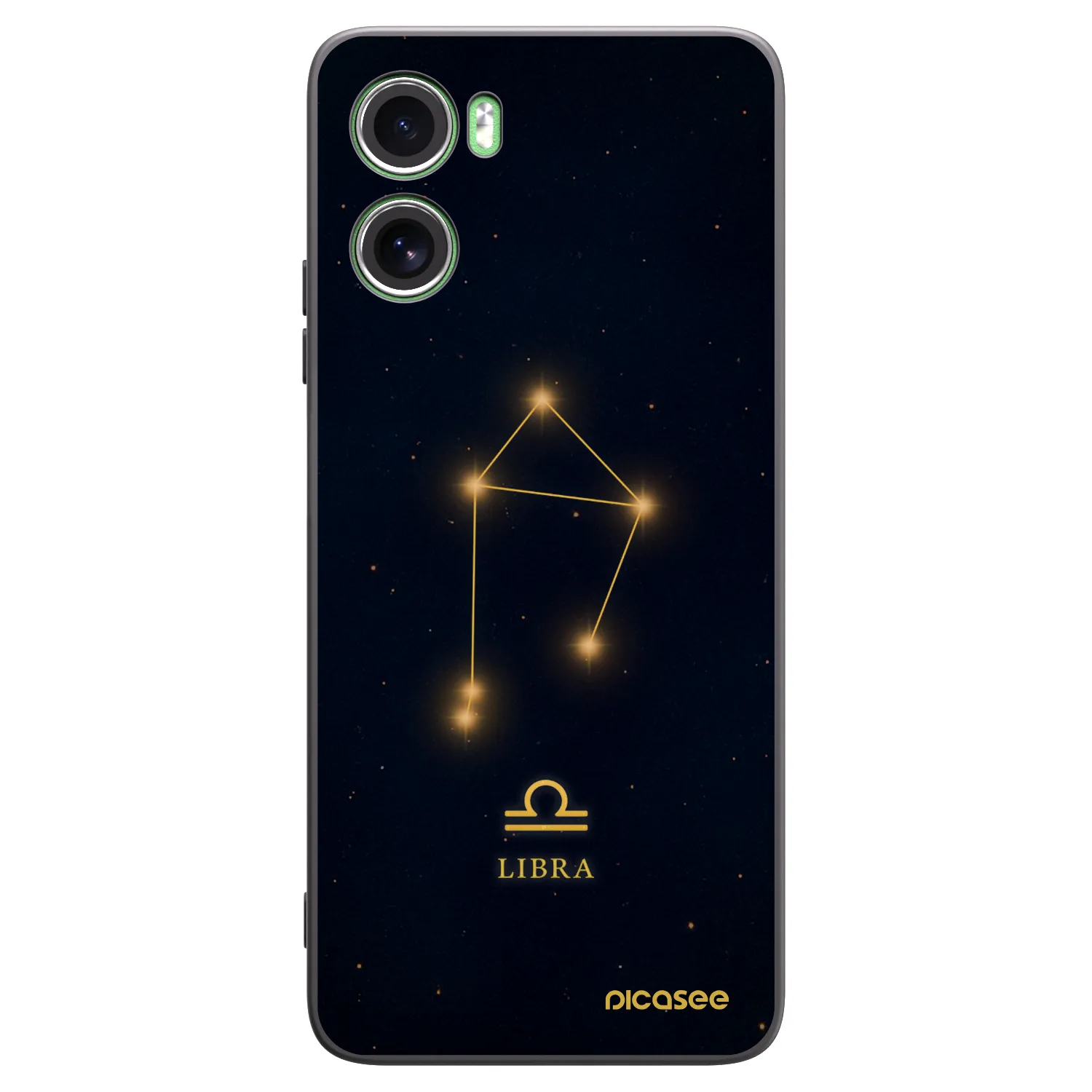 Picasee crna silikonska maskica za Motorola Moto G06 - LIBRA