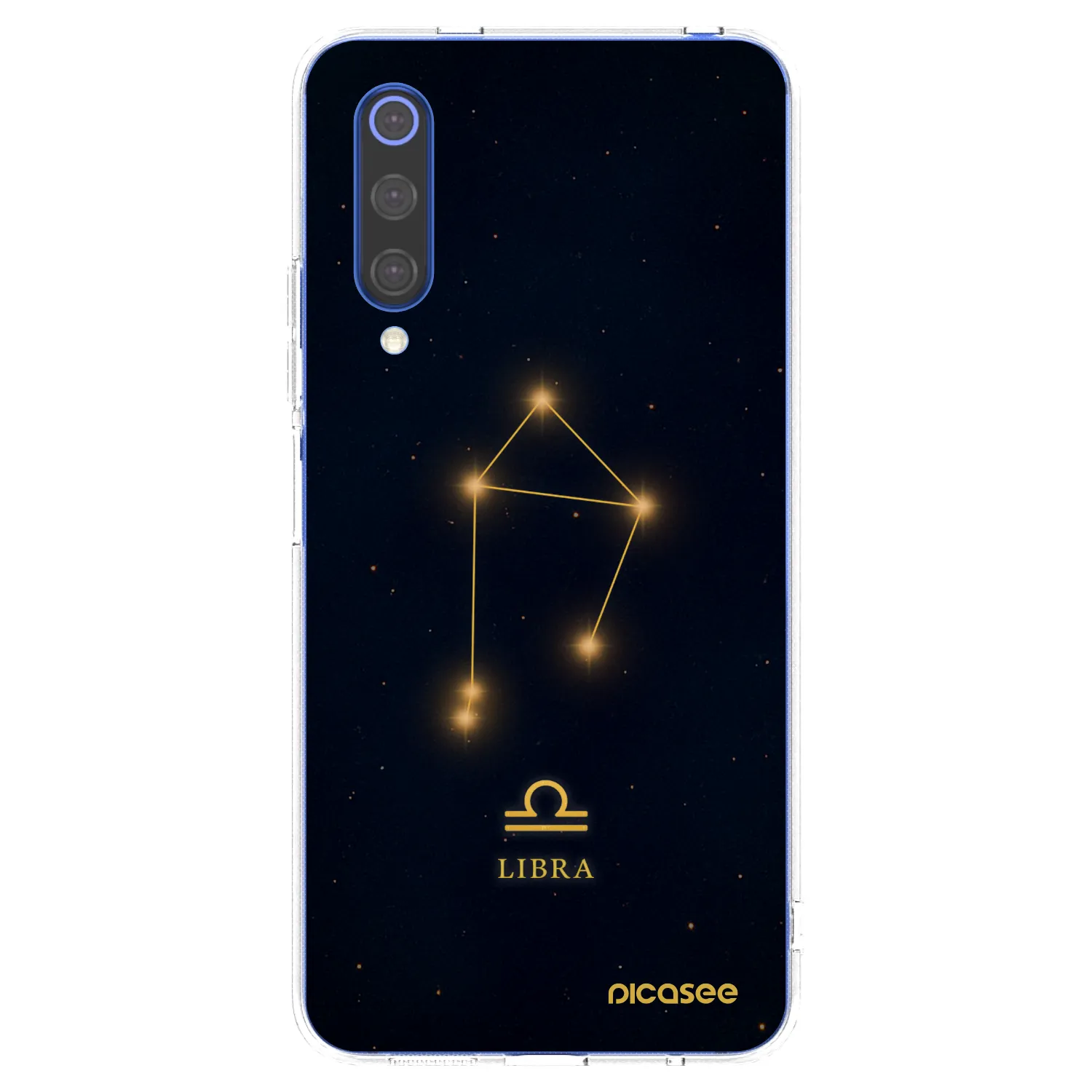 Picasee silikonska prozirna maskica za Xiaomi Mi 9 SE - LIBRA