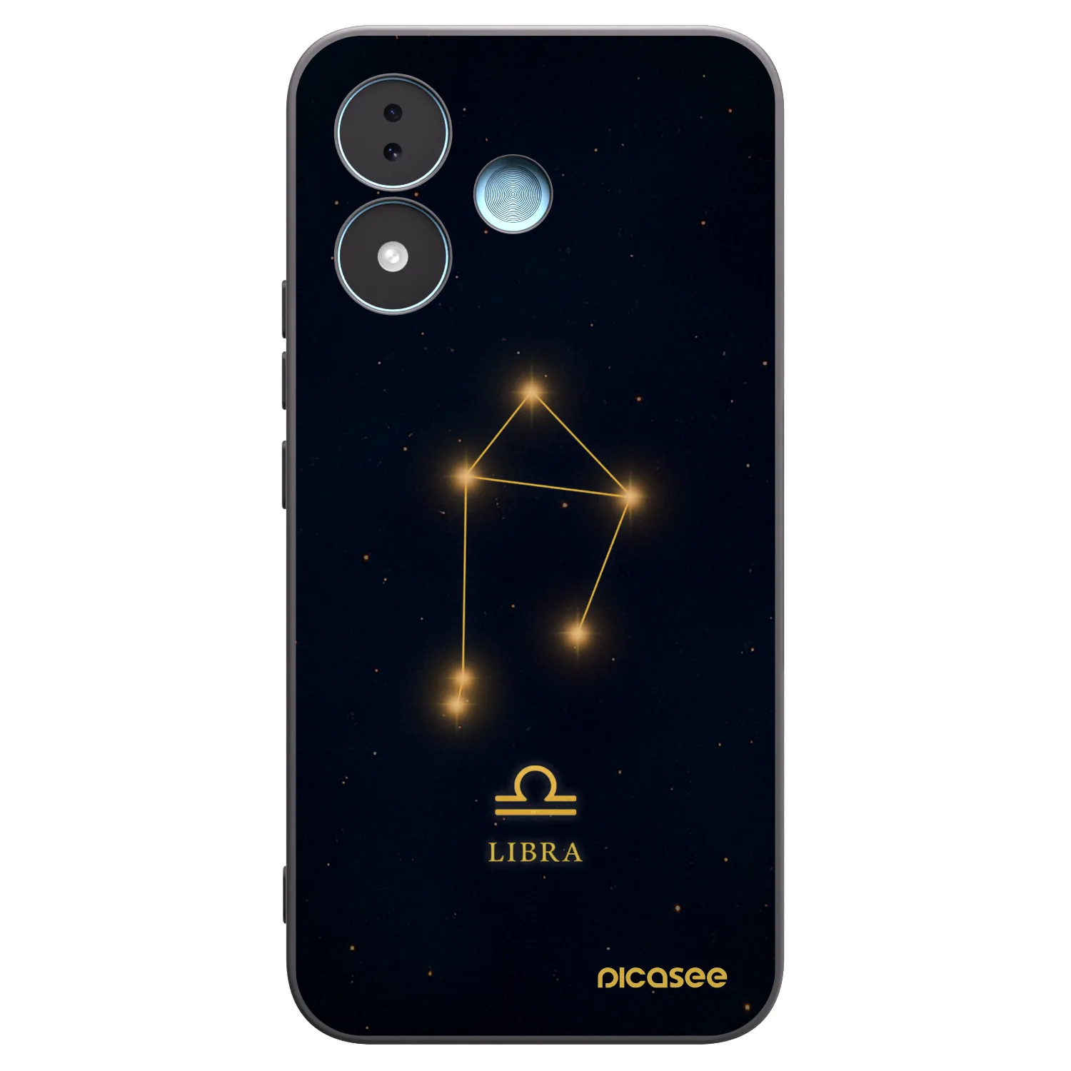 Picasee crna silikonska maskica za Xiaomi Redmi Note 17 5G - LIBRA