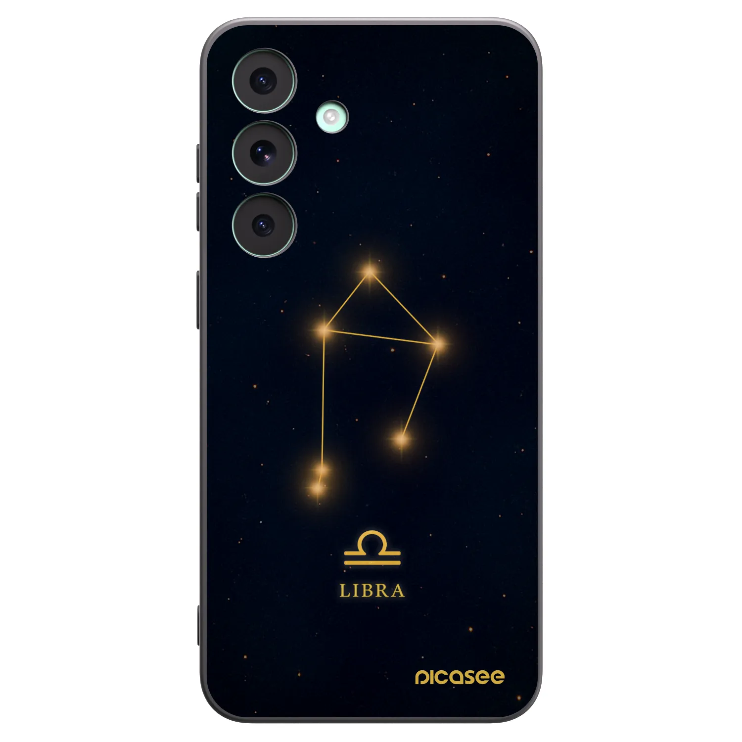 Picasee crna silikonska maskica za Samsung Galaxy S26 FE - LIBRA